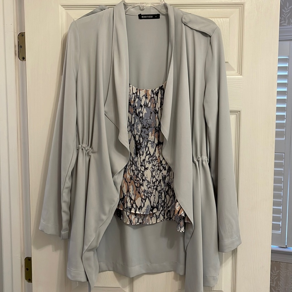 Jacket and cami combo